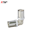 B17 4 13 press fitting for pex al pex pipe brass fitting with wing